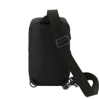 Hydration Sling Bag with Front Bottle Pocket - Black - Back