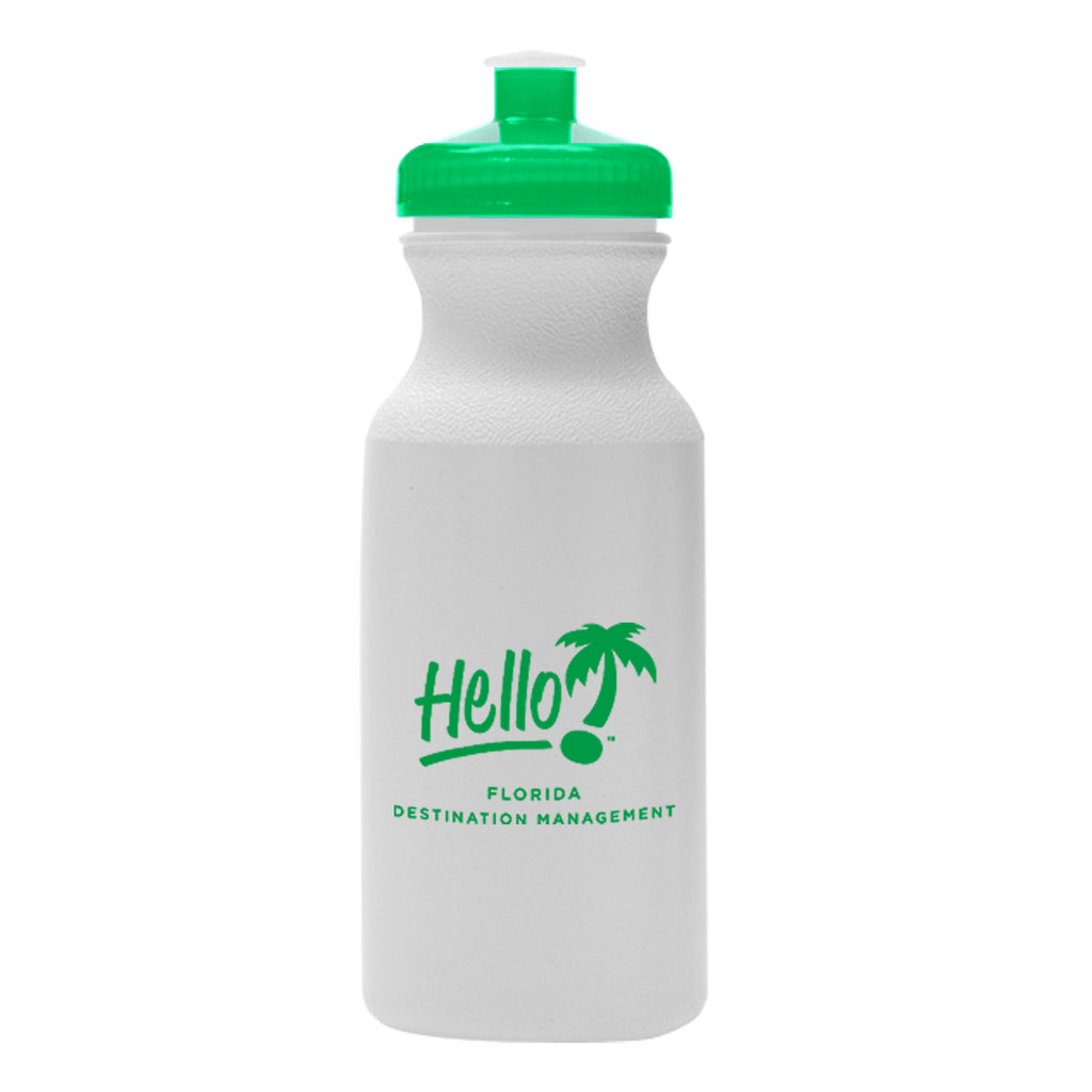 Hydration Water Bottle, 20 oz - Silk Screen