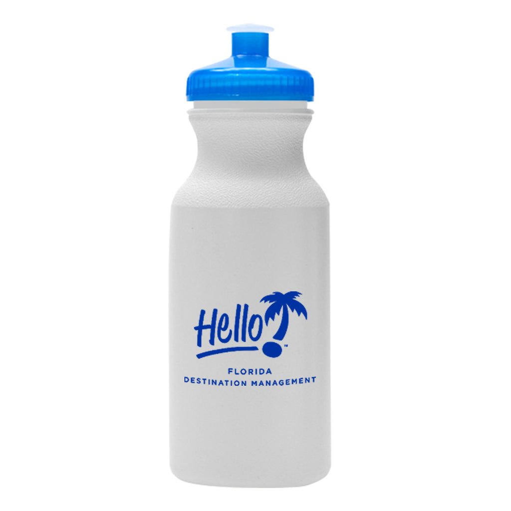 Hydration Water Bottle, 20 oz - Silk Screen
