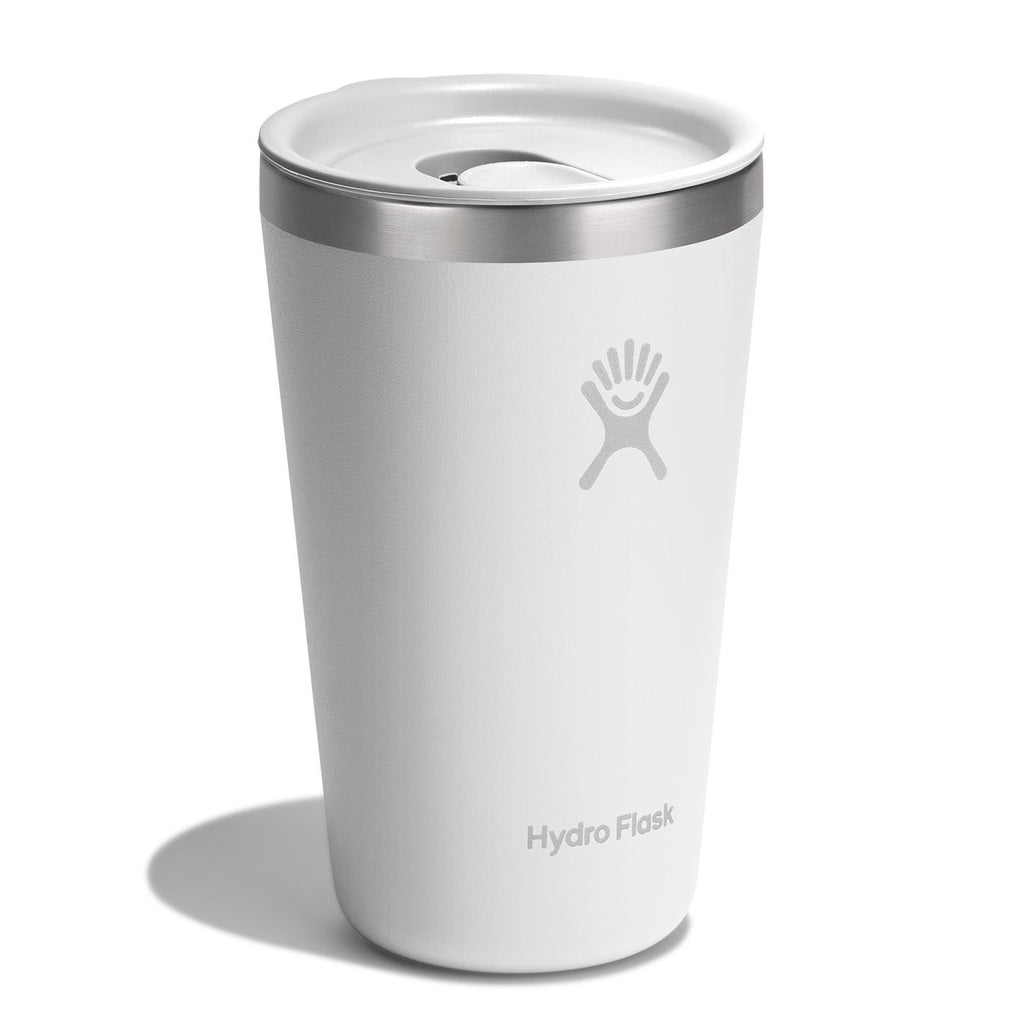 Hydro Flask All Around Coffee Tumbler, 16 oz Laser Engraving - White - View 3