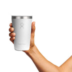 Hydro Flask All Around Coffee Tumbler, 16 oz Laser Engraving - White - View 4