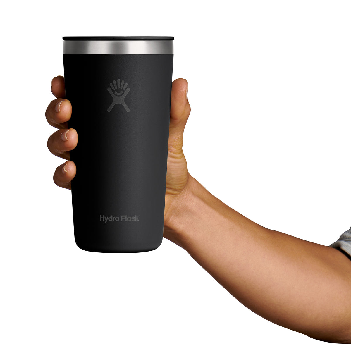Hydro Flask All Around Coffee Tumbler, 20 oz Laser Engraving - Black - View 4
