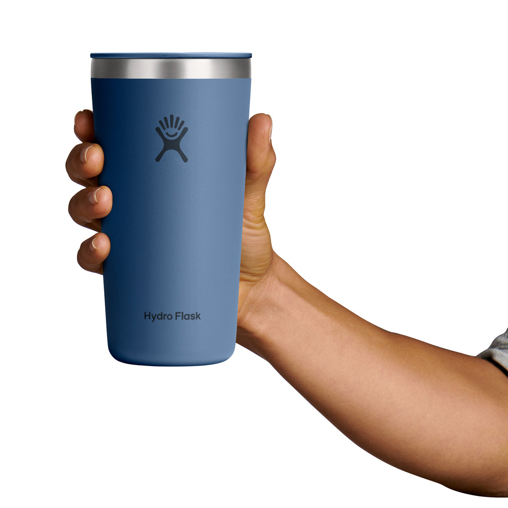 Hydro Flask All Around Coffee Tumbler, 20 oz Laser Engraving - Harbor Blue - View 4