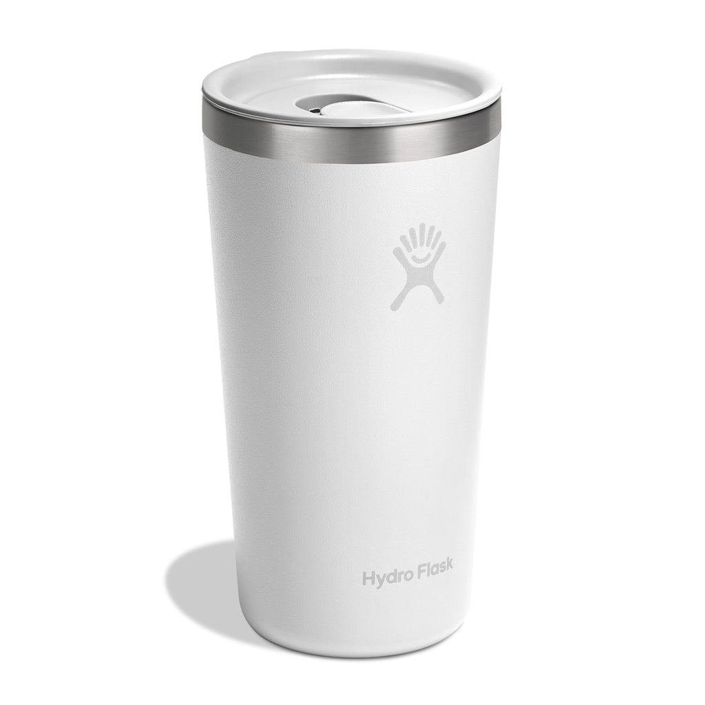 Hydro Flask All Around Coffee Tumbler, 20 oz Laser Engraving - White - View 3