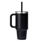 Hydro Flask All Around Travel Tumbler with Straw, 32 oz - Black - Back