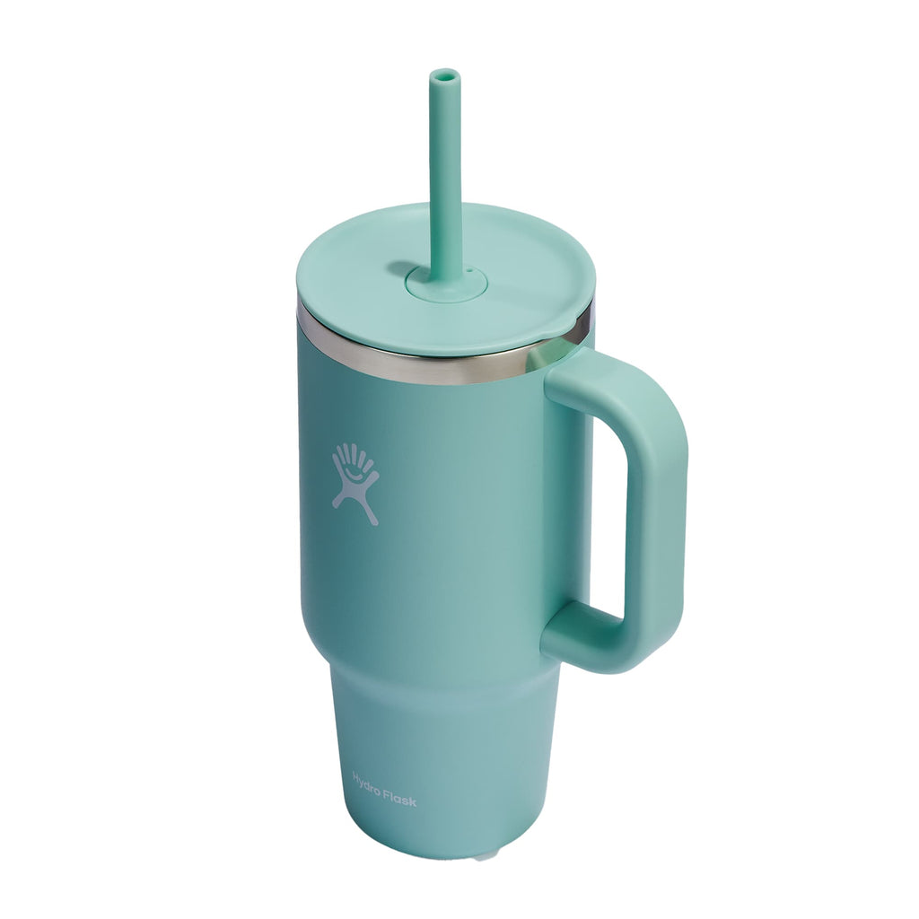 Hydro Flask All Around Travel Tumbler with Straw, 32 oz - Dew - Left Angle
