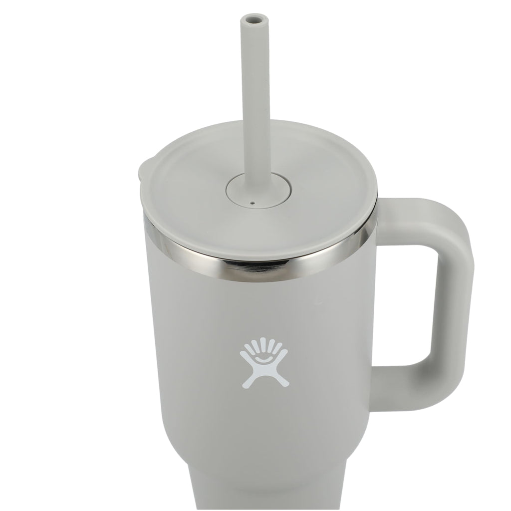 Hydro Flask All Around Travel Tumbler with Straw, 40 oz - Birch - Back 2