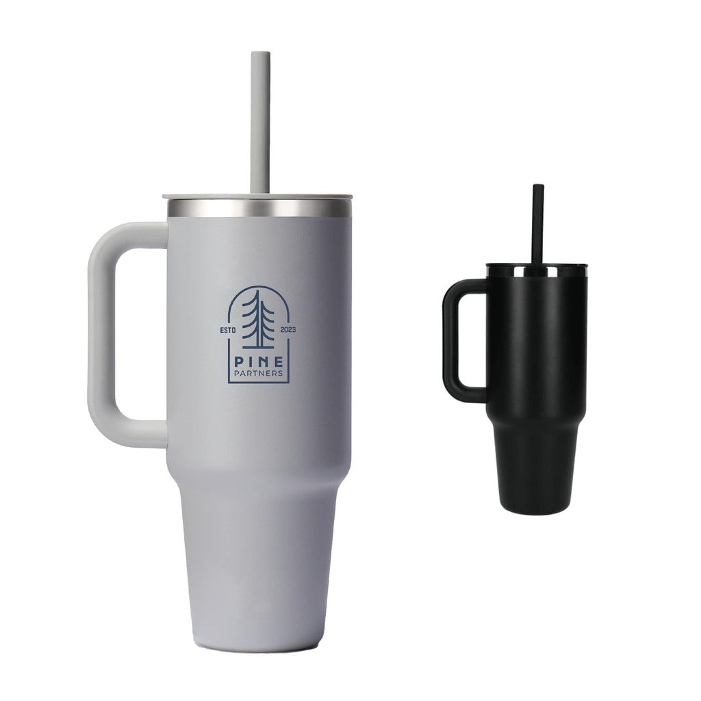 Hydro Flask All Around Travel Tumbler with Straw, 40 oz - Birch - Front Group 2