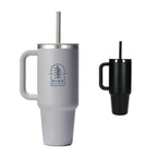 Hydro Flask All Around Travel Tumbler with Straw, 40 oz - Birch - Front Group 2
