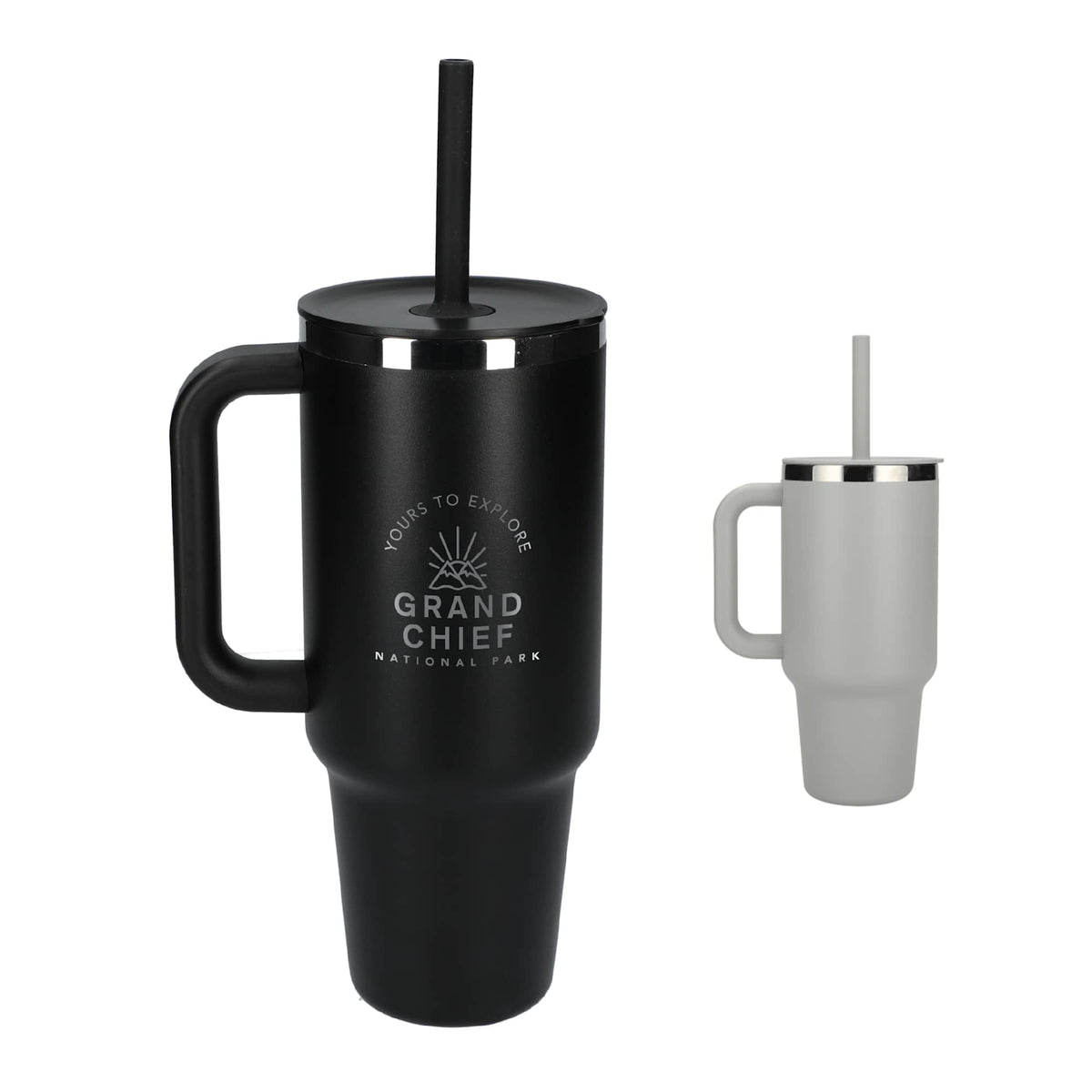 Hydro Flask All Around Travel Tumbler with Straw, 40 oz - Birch - Front Group