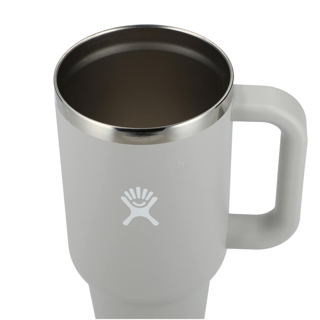 Hydro Flask All Around Travel Tumbler with Straw, 40 oz - Birch - Top