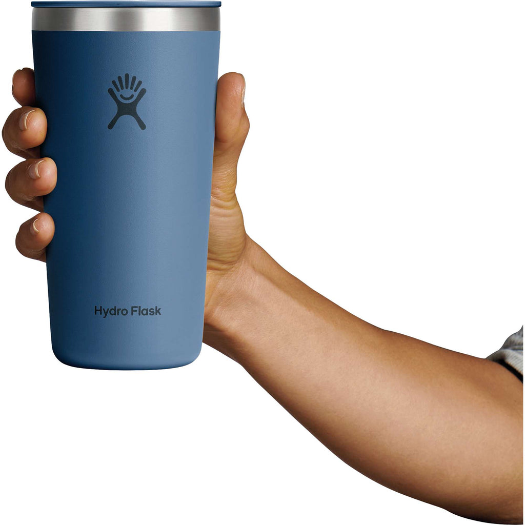 Hydro Flask All Around Tumbler with Press-In Lid, 20 oz Laser Engraving - Harbor Blue - Photo 3