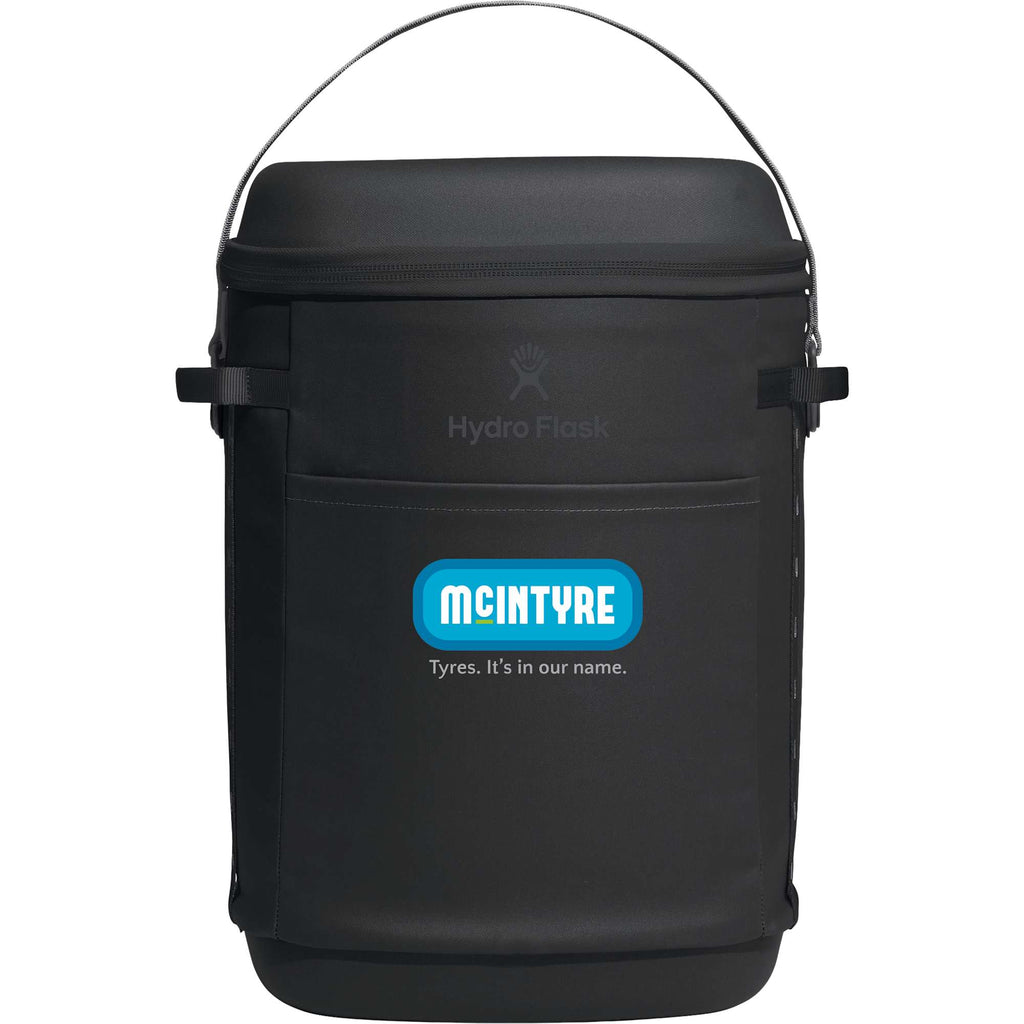 Hydro Flask Carryout Backpack Cooler, 22 L Transfer - Black - Front