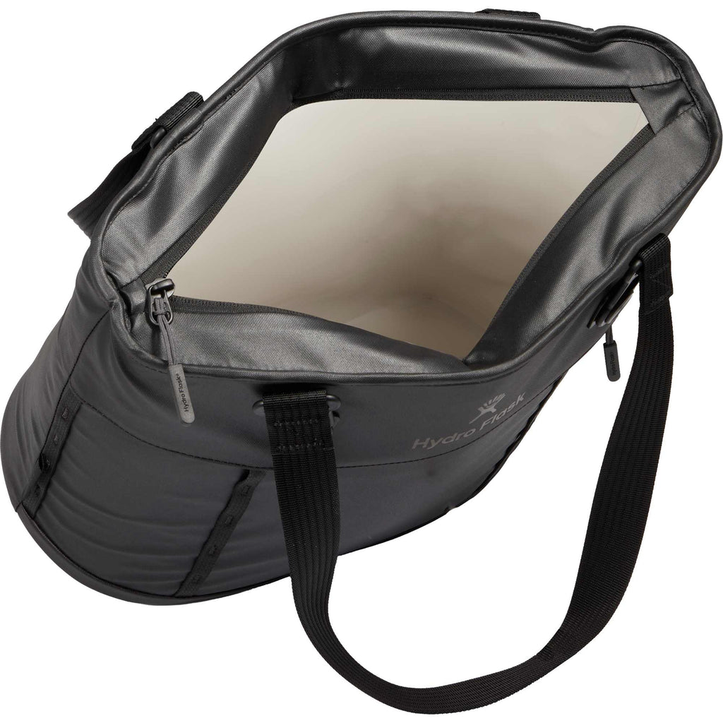 Hydro Flask Carryout Soft Cooler Tote, 10 L Transfer - Black - Open