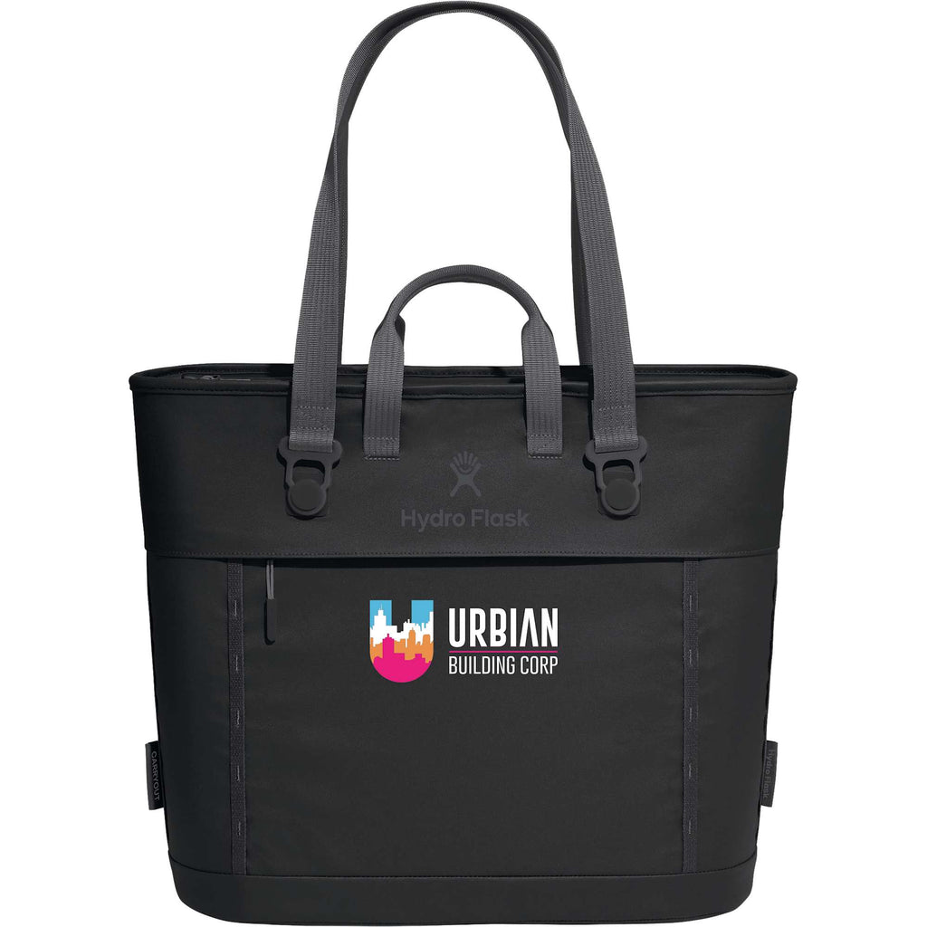 Hydro Flask Carryout Soft Cooler Tote, 20 L Transfer - Black - Front
