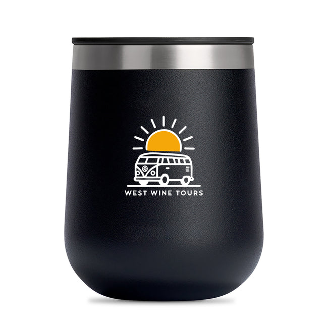 Hydro Flask Ceramic Lined Wine Tumbler, 10 oz Laser Engraving