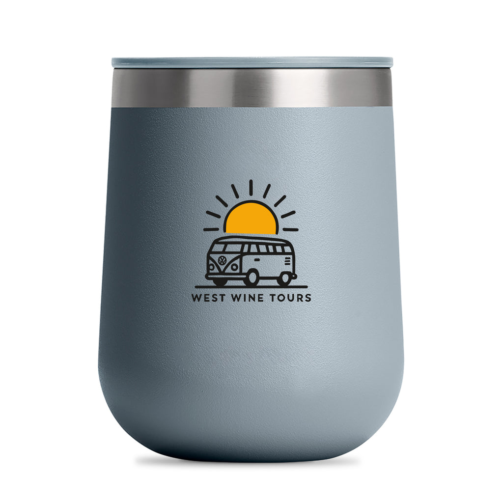Hydro Flask Ceramic Lined Wine Tumbler, 10 oz Laser Engraving - Shale Gray - View 1