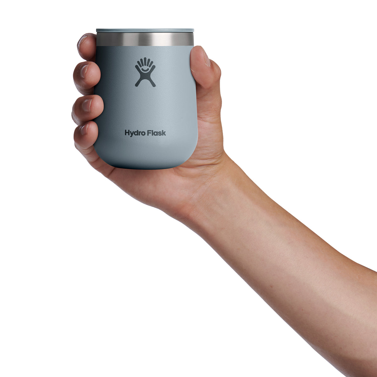 Hydro Flask Ceramic Lined Wine Tumbler, 10 oz Laser Engraving - Shale Gray - View 4
