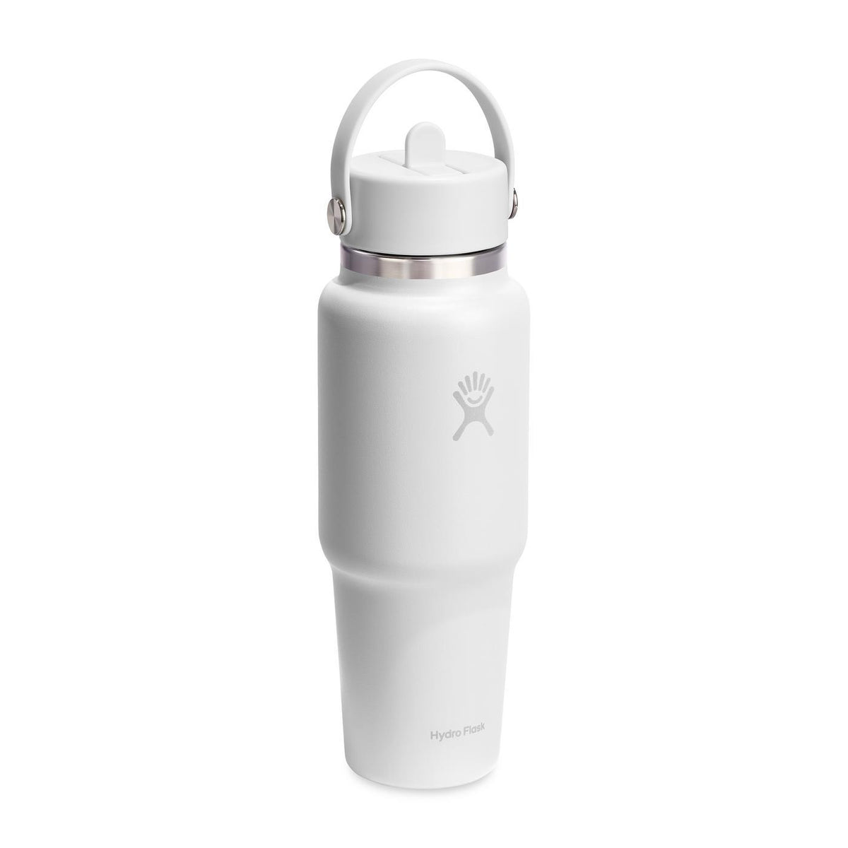 Hydro Flask Cupholder Friendly Straw Bottle, 32 oz Full Color - White - View 3