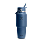 Hydro Flask Cupholder Friendly Straw Bottle, 32 oz Laser Engraving - Harbor Blue - View 2