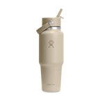 Hydro Flask Cupholder Friendly Straw Bottle, 32 oz Laser Engraving - Oat - View 2