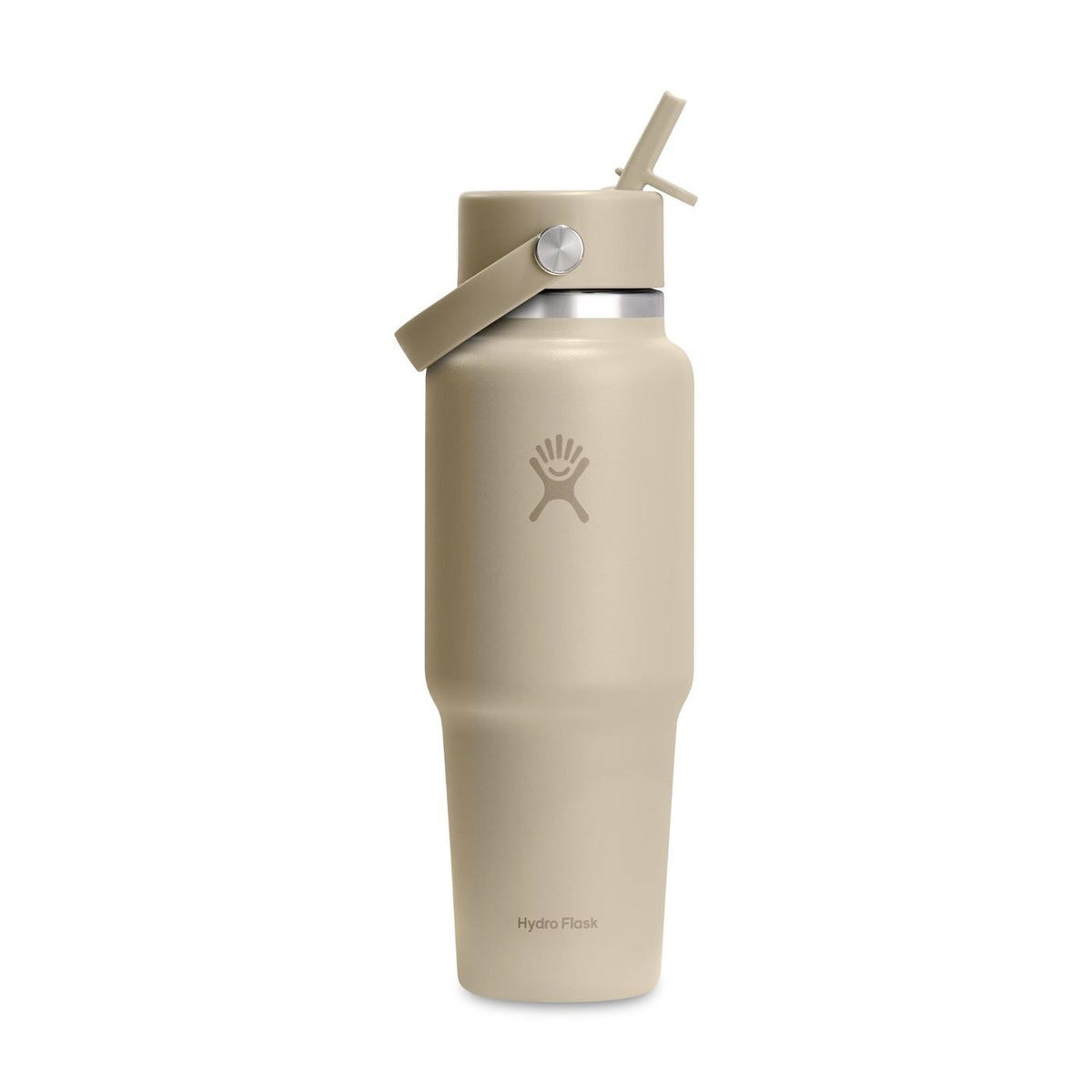 Hydro Flask Cupholder Friendly Straw Bottle, 32 oz Laser Engraving - Oat - View 2