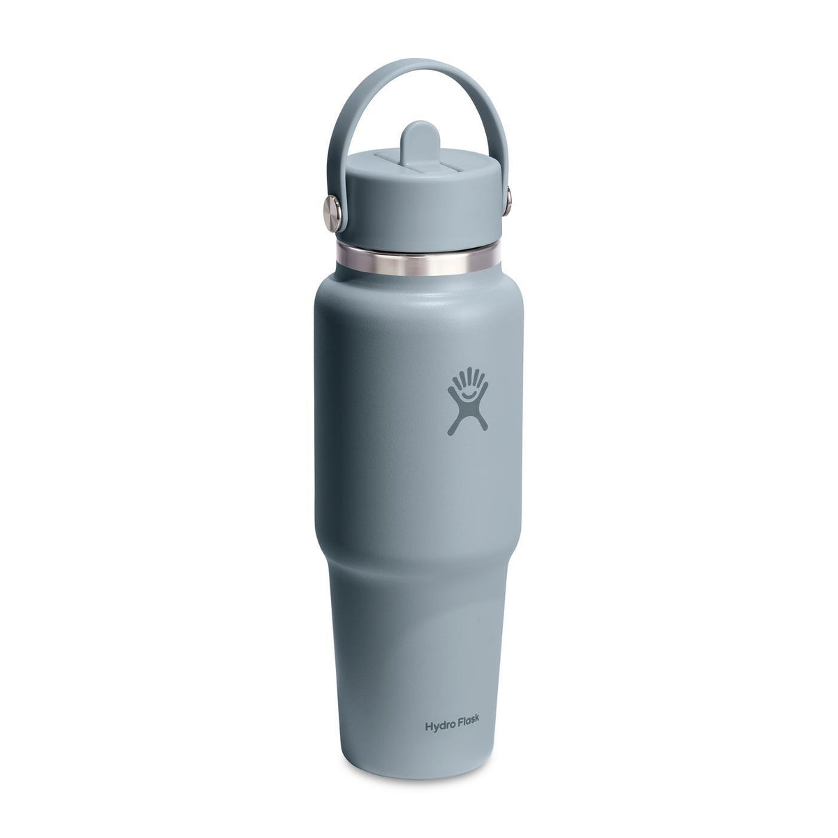Hydro Flask Cupholder Friendly Straw Bottle, 32 oz Laser Engraving - Shale Gray - View 3