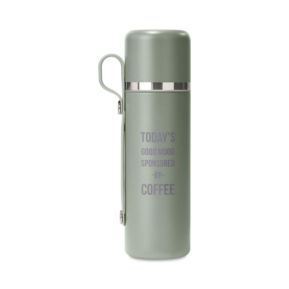 Hydro Flask Insulated Flask with Integrated Cup, 28 oz Laser Engraving - Agave - View 1