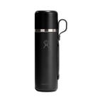 Hydro Flask Insulated Flask with Integrated Cup, 28 oz Laser Engraving - Black - View 2