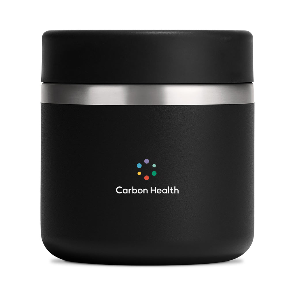 Hydro Flask Insulated Food Jar, 20 oz Laser Engraving - Black - View 1