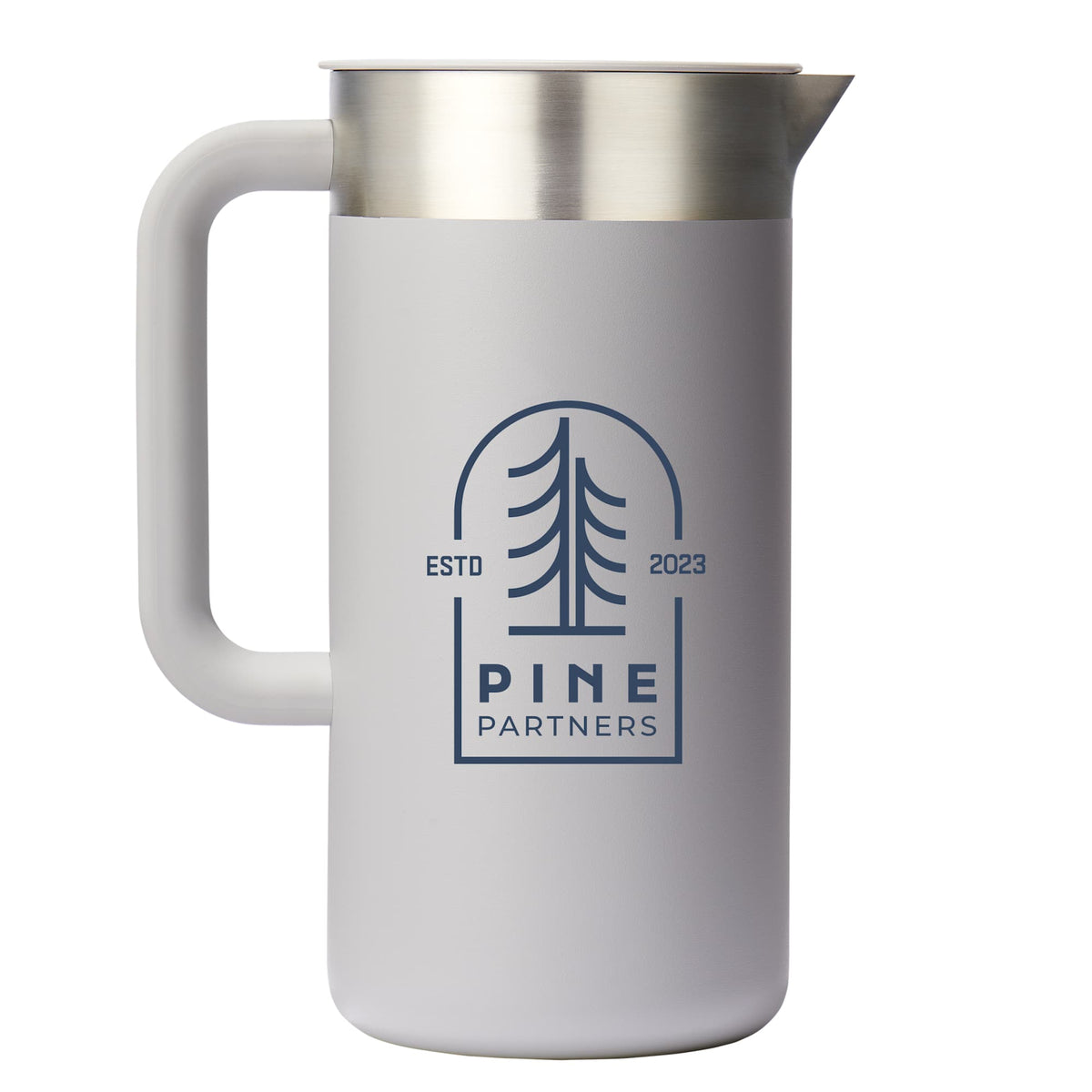 Hydro Flask Insulated Pitcher with Strainer Lid, 51 oz - Birch - Front