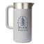 Hydro Flask Insulated Pitcher with Strainer Lid, 51 oz - Birch - Front