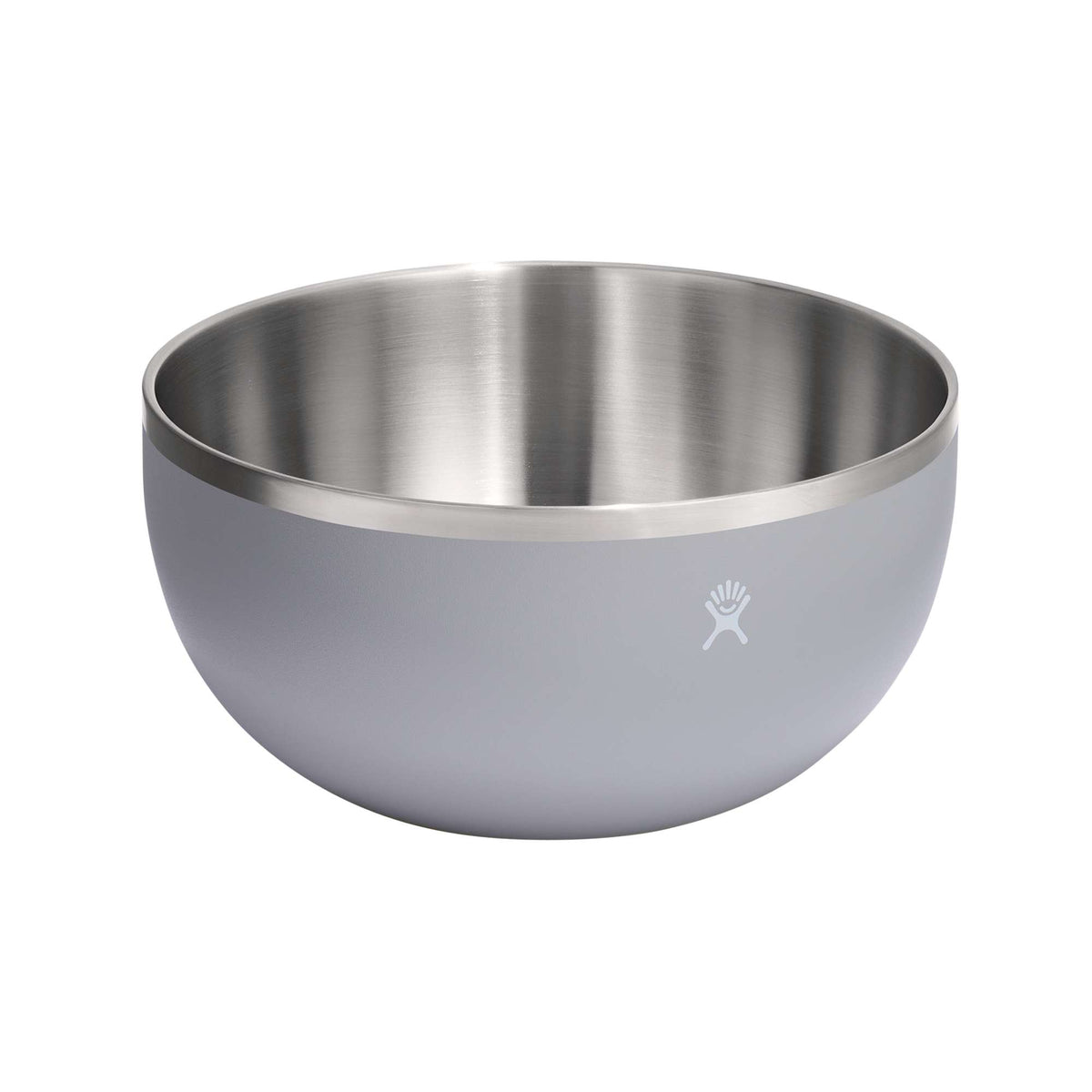 Hydro Flask Insulated Serving Bowl with Press-In Lid, 3 Quart - Birch - Right Angle Back Open