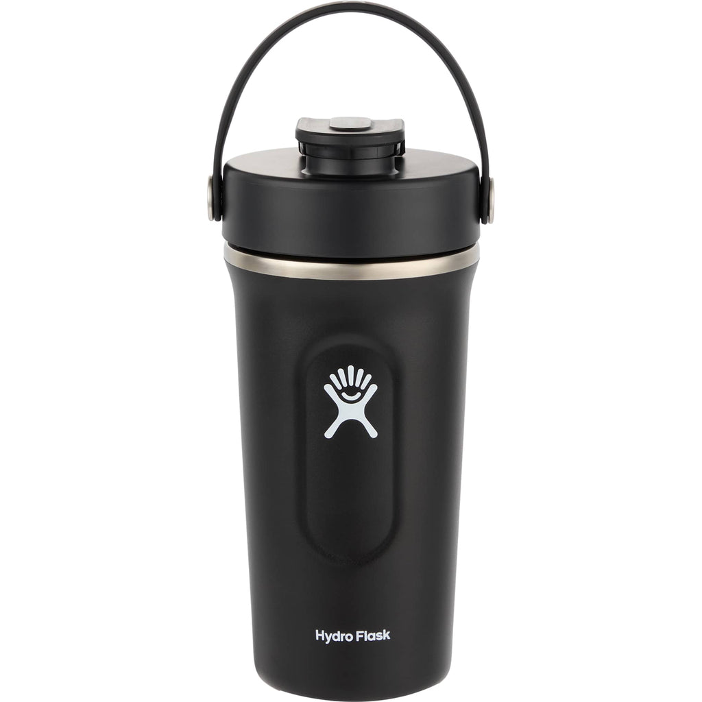 Hydro Flask Insulated Shaker Bottle, 24 oz - Black - Front