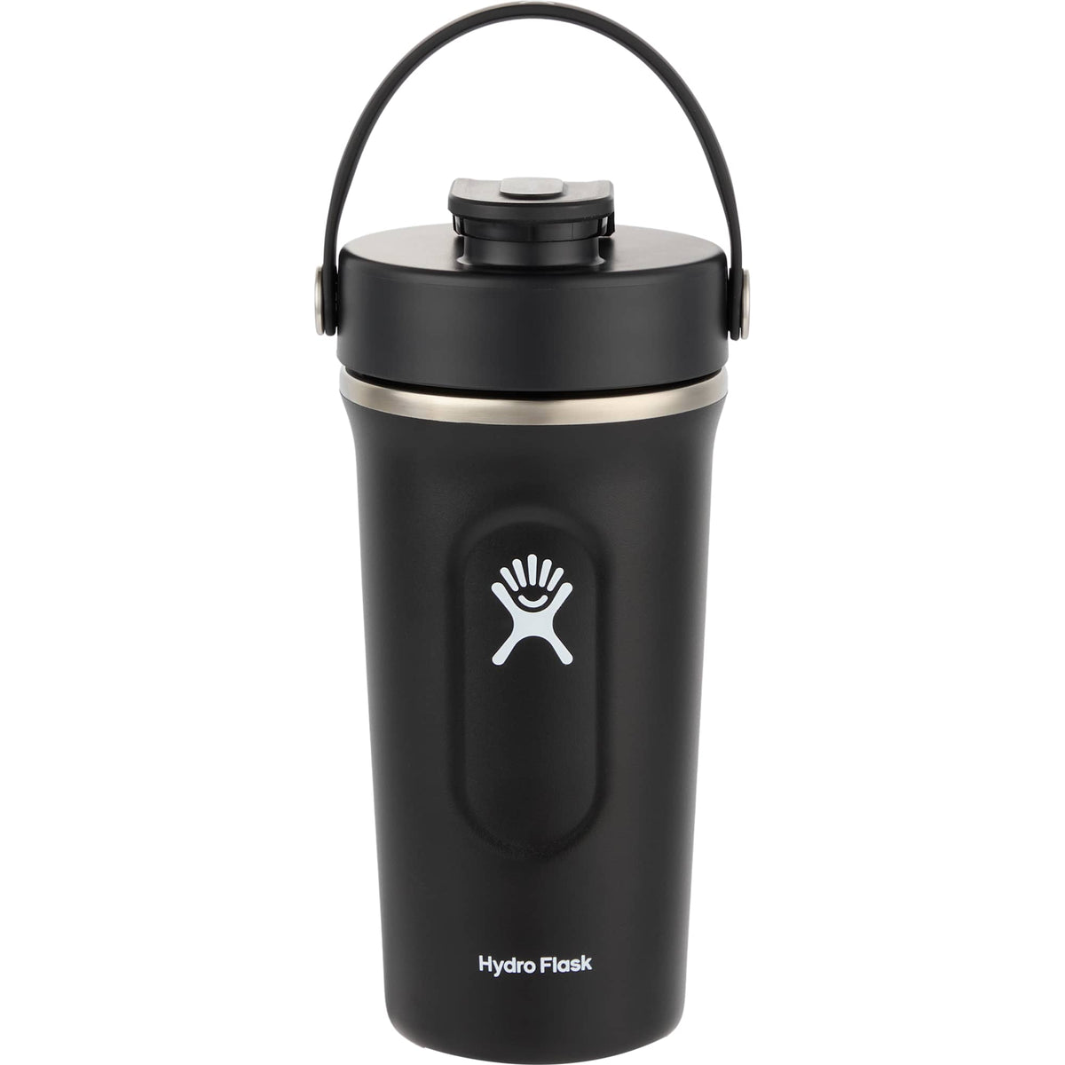 Hydro Flask Insulated Shaker Bottle, 24 oz - Black - Front
