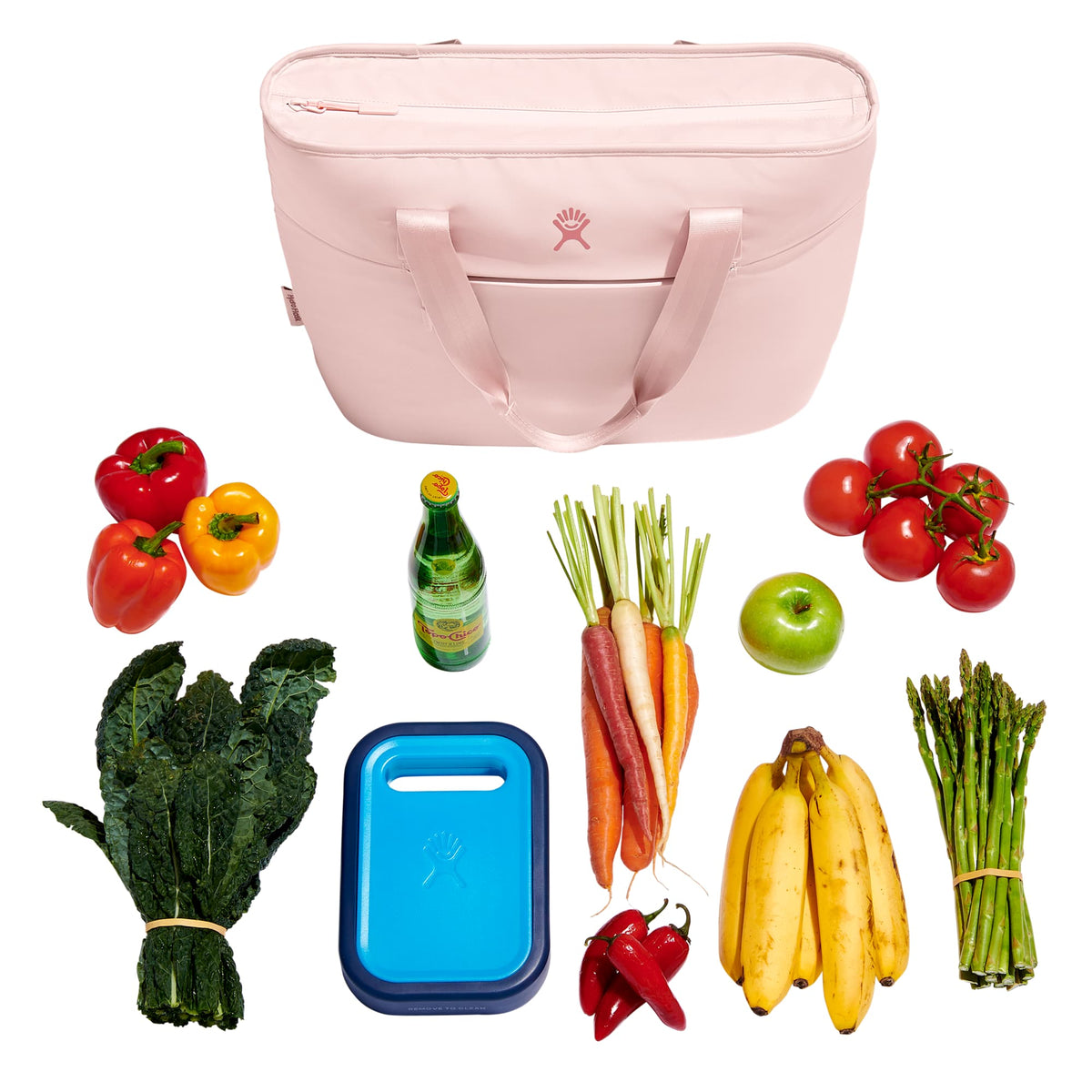 Hydro Flask Insulated Tote Cooler, 20 L Transfer - Trillium - Top 2