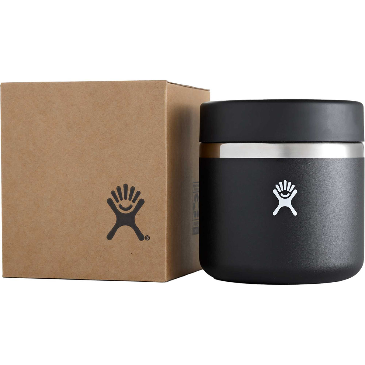 Hydro Flask Leakproof Stainless Steel Food Jar, 20 oz - Black - Back