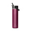 Hydro Flask Lightweight Straw Cap Bottle, 24 oz Full Color - Garnet Red - View 1