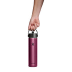 Hydro Flask Lightweight Straw Cap Bottle, 24 oz Full Color - Garnet Red - View 4