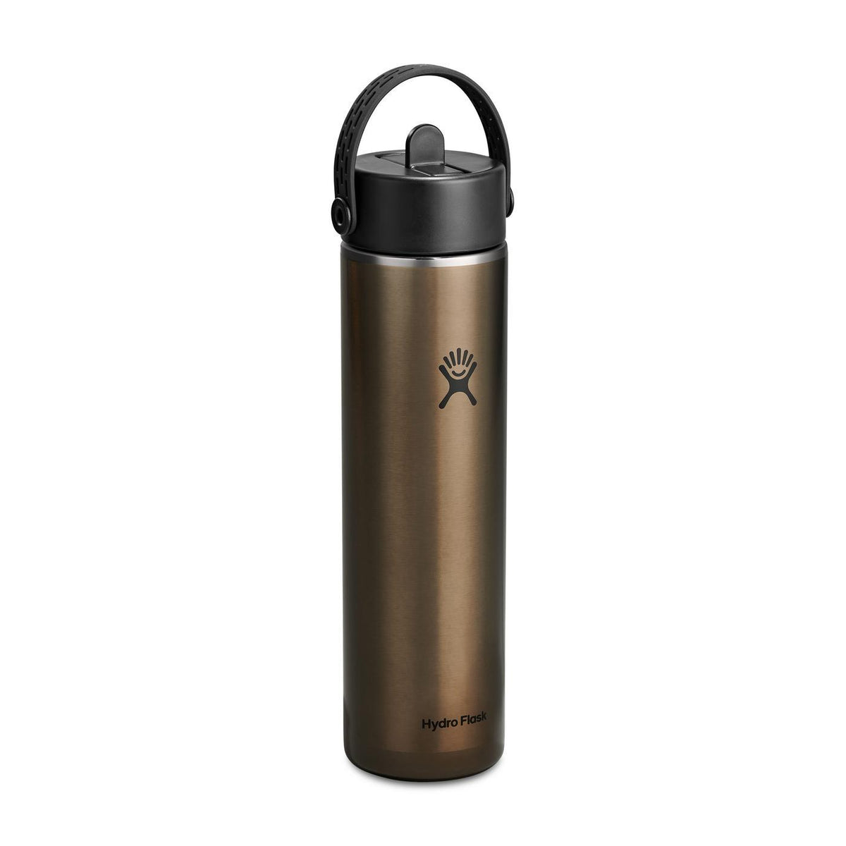 Hydro Flask Lightweight Straw Cap Bottle, 24 oz Full Color - Obsidian - View 3