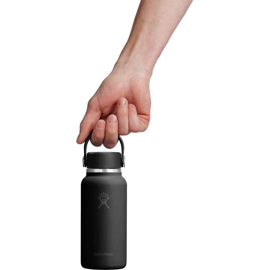 Hydro Flask Micro Hydro Mini Bottle with FlexClip, 10 oz Laser Engraving - Black - Photo 6