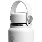 Hydro Flask Micro Hydro Mini Bottle with FlexClip, 10 oz Laser Engraving - White - Photo 4