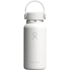 Hydro Flask Micro Hydro Mini Bottle with FlexClip, 10 oz Laser Engraving - White - Photo