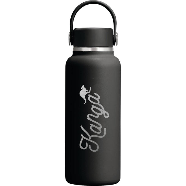Hydro Flask Micro Hydro Mini Bottle with FlexClip, 13.5 oz Laser Engraving