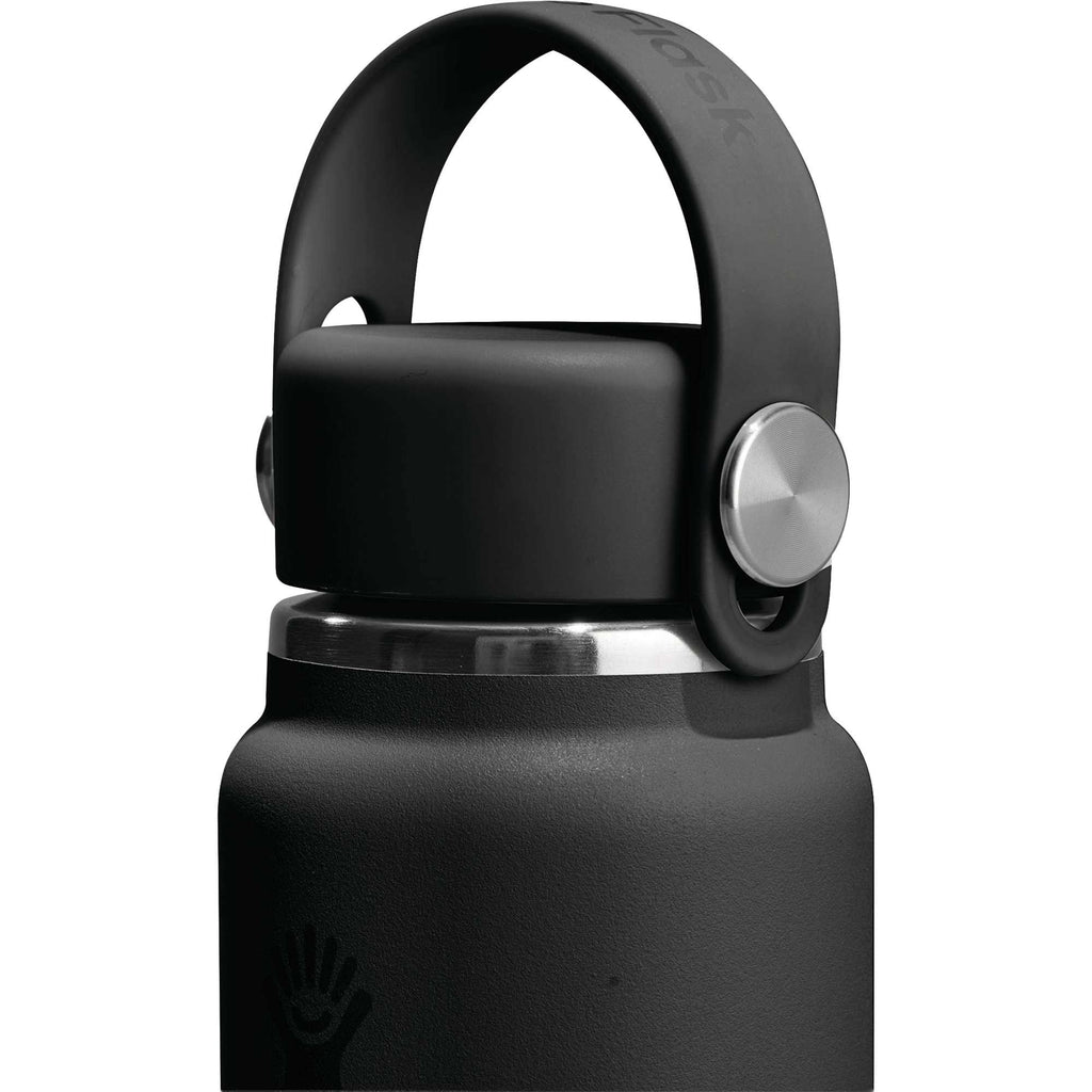 Hydro Flask Micro Hydro Mini Bottle with FlexClip, 13.5 oz Laser Engraving - Black - Photo 5