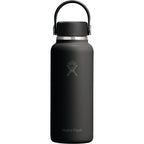 Hydro Flask Micro Hydro Mini Bottle with FlexClip, 13.5 oz Laser Engraving - Black - Photo