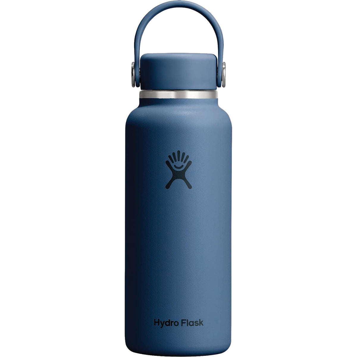 Hydro Flask Micro Hydro Mini Bottle with FlexClip, 13.5 oz Laser Engraving - Harbor Blue - Photo