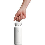 Hydro Flask Micro Hydro Mini Bottle with FlexClip, 13.5 oz Laser Engraving - White - Photo 6