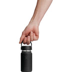 Hydro Flask Micro Hydro Mini Bottle with FlexClip, 6.7 oz Laser Engraving - Black - Back 3