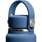 Hydro Flask Micro Hydro Mini Bottle with FlexClip, 6.7 oz Laser Engraving - Harbor Blue - Front Detail 3